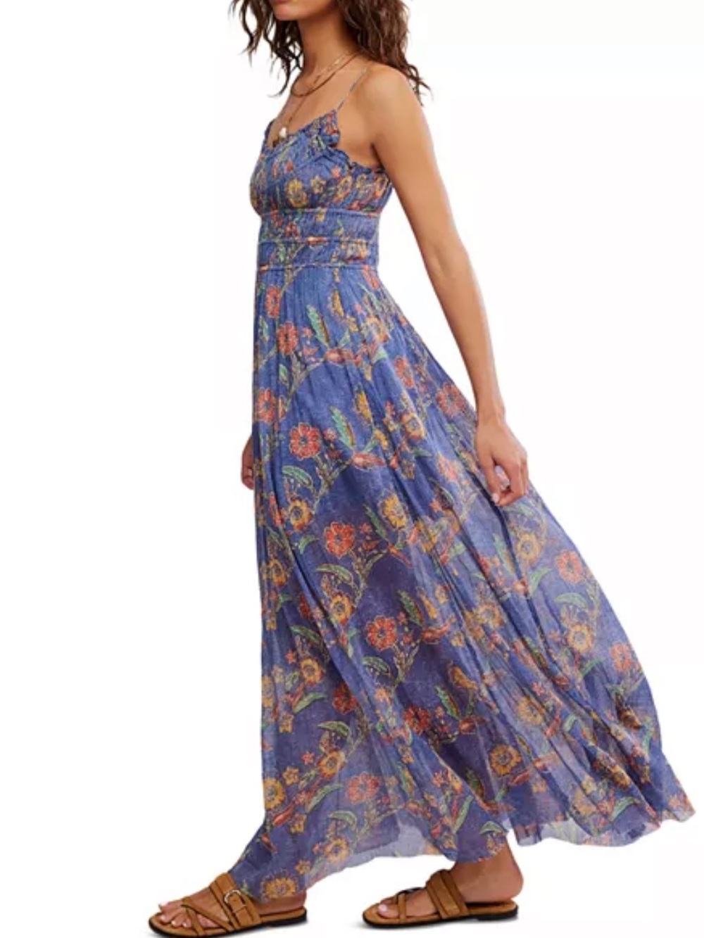 Free People Ciella Printed Dress S/M